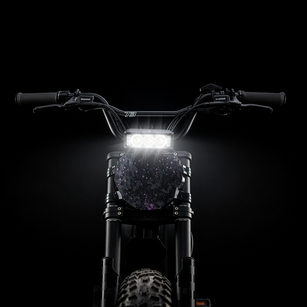 baja style light bar headlight for super73